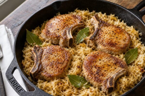 Sauerkraut And Pork Chops Recipe