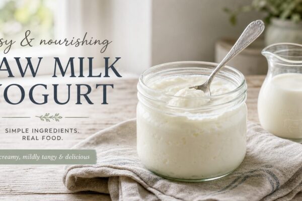 Raw Milk Yogurt Recipe