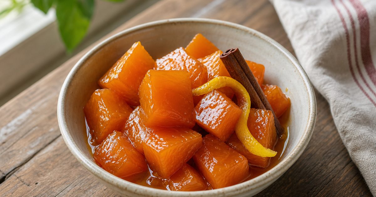 Recipe For Candied Pumpkin
