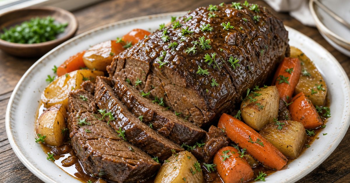 Braised Mock Tenderloin Recipe Dutch Oven