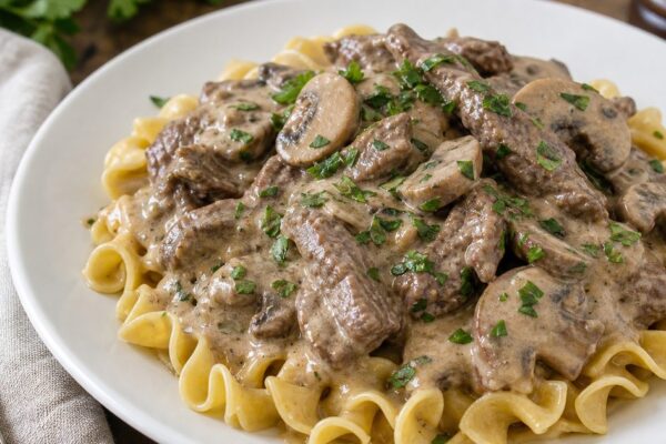 Elk Stroganoff Recipe