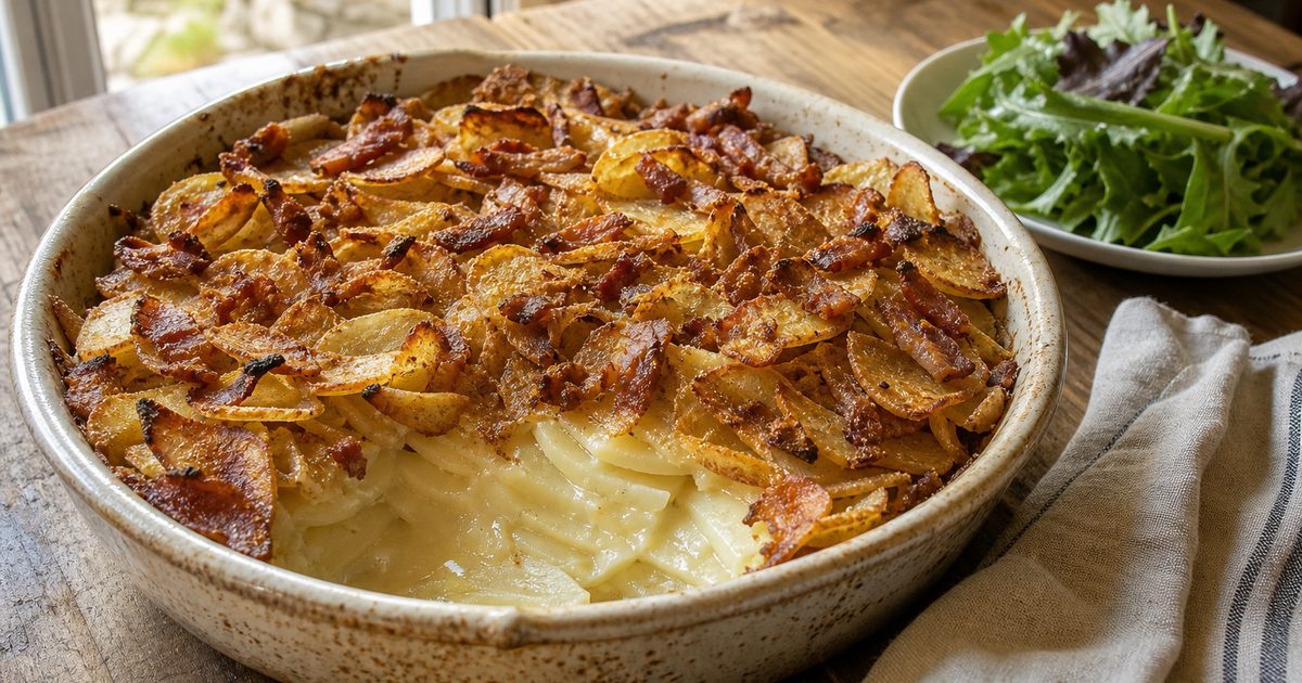 Guernsey Potato Peel Pie Recipe